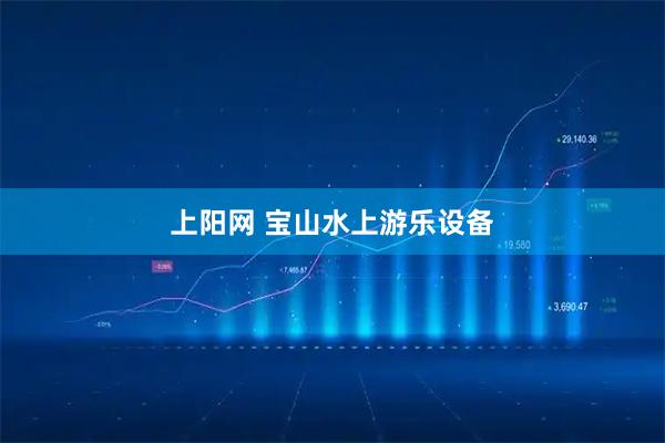 上阳网 宝山水上游乐设备